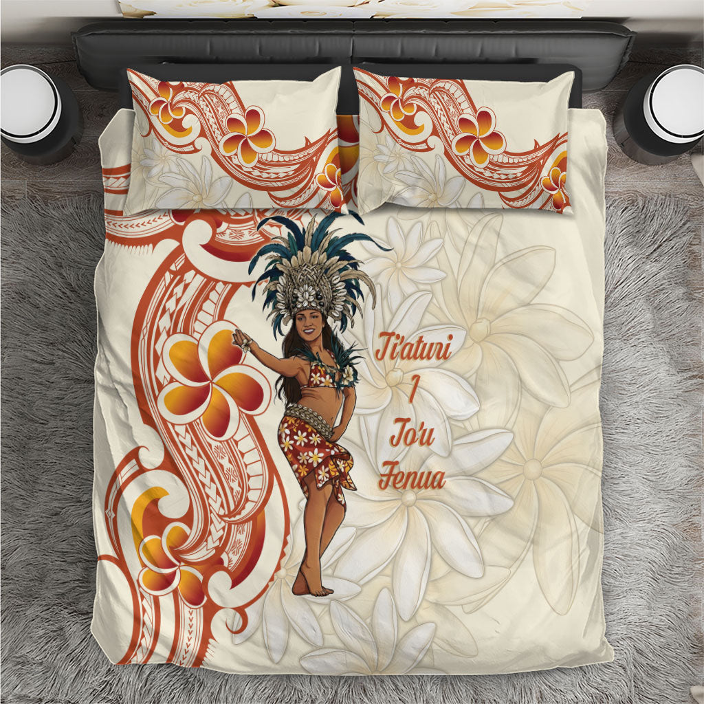 Heiva i Tahiti Bedding Set Ori Tahitian Dance Tiare Maori