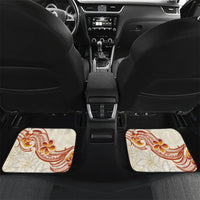 Heiva i Tahiti Car Mats Ori Tahitian Dance Tiare Maori LT14 Set 2pcs - Back Beige - Polynesian Pride