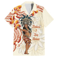 Heiva i Tahiti Family Matching Puletasi and Hawaiian Shirt Ori Tahitian Dance Tiare Maori