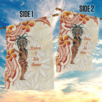Heiva i Tahiti Garden Flag Ori Tahitian Dance Tiare Maori LT14 - Polynesian Pride