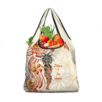 Heiva i Tahiti Grocery Bag Ori Tahitian Dance Tiare Maori LT14 1-pack One Size Beige - Polynesian Pride