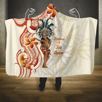 Heiva i Tahiti Hooded Blanket Ori Tahitian Dance Tiare Maori LT14 - Polynesian Pride
