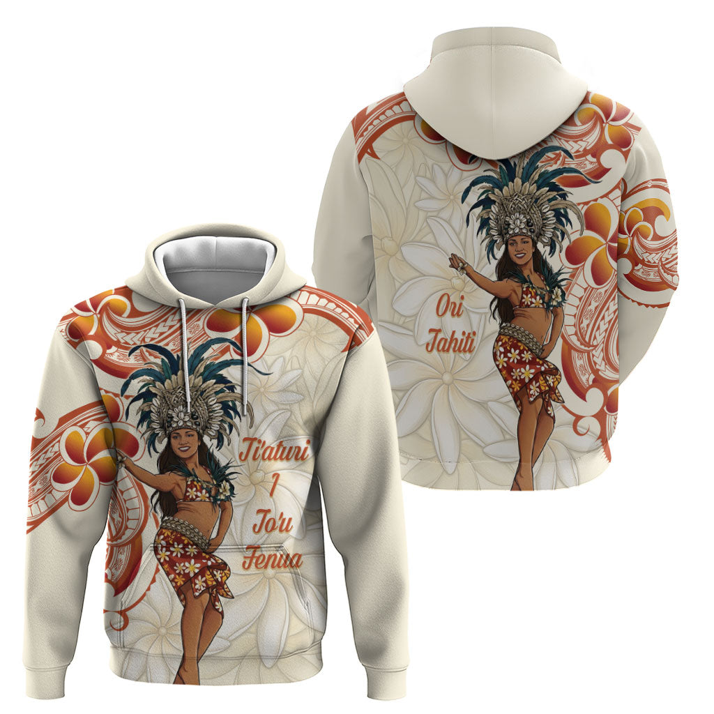 Heiva i Tahiti Hoodie Ori Tahitian Dance Tiare Maori LT14 - Polynesian Pride