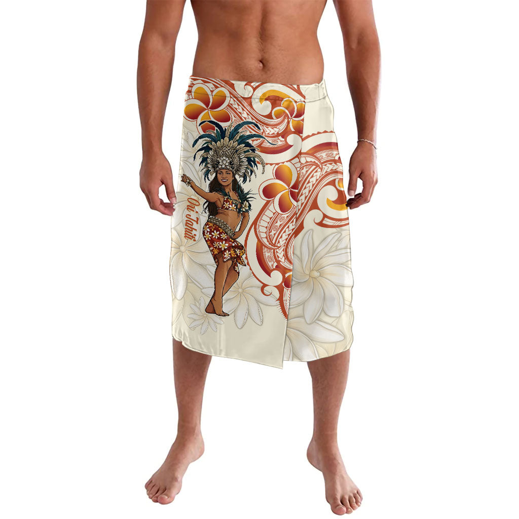 Heiva i Tahiti Lavalava Ori Tahitian Dance Tiare Maori LT14 Beige - Polynesian Pride