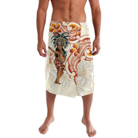 Heiva i Tahiti Lavalava Ori Tahitian Dance Tiare Maori LT14 Beige - Polynesian Pride