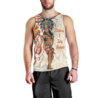 Heiva i Tahiti Men Tank Top Ori Tahitian Dance Tiare Maori LT14 - Polynesian Pride