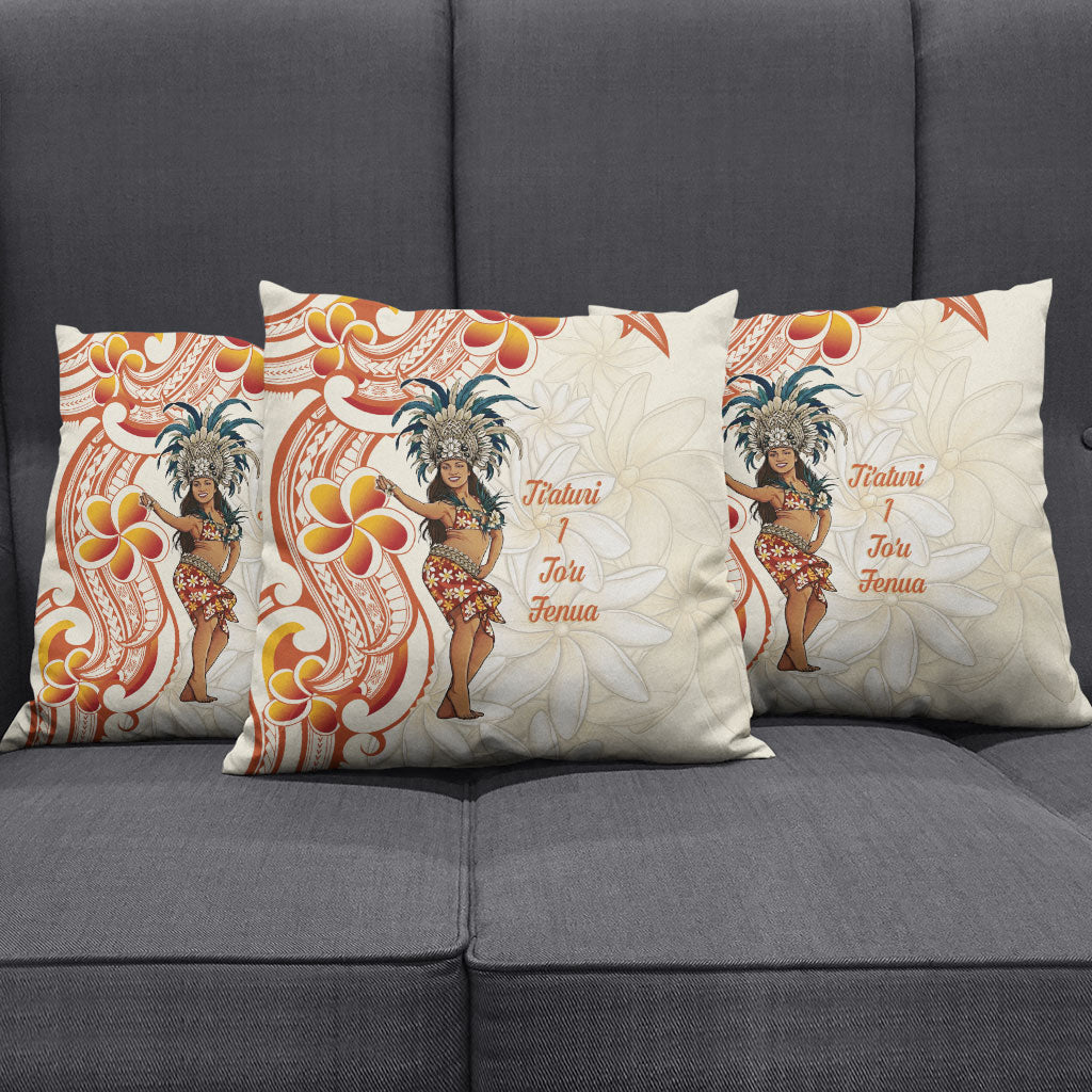 Heiva i Tahiti Pillow Cover Ori Tahitian Dance Tiare Maori LT14 - Polynesian Pride