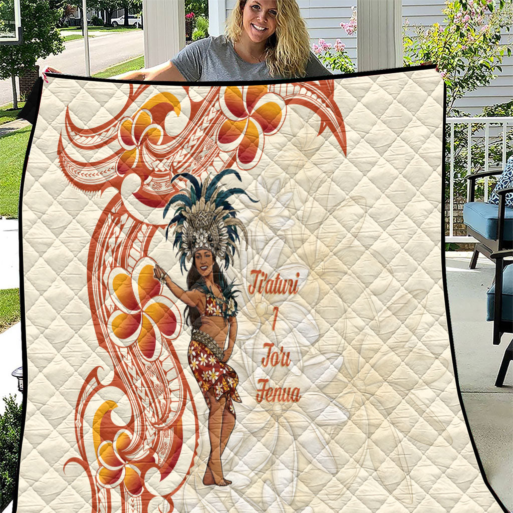 Heiva i Tahiti Quilt Ori Tahitian Dance Tiare Maori