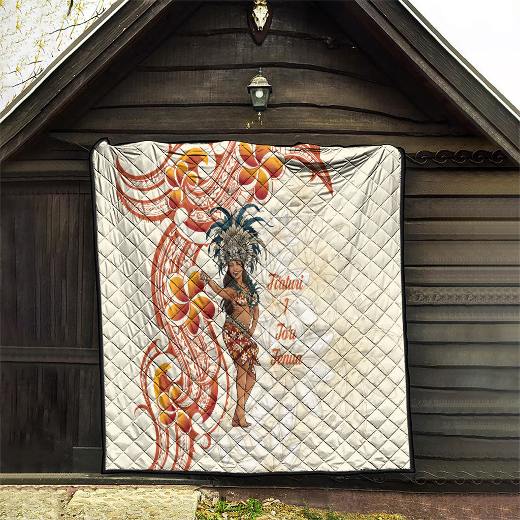 Heiva i Tahiti Quilt Ori Tahitian Dance Tiare Maori