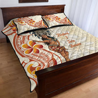 Heiva i Tahiti Quilt Bed Set Ori Tahitian Dance Tiare Maori