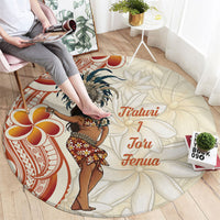 Heiva i Tahiti Round Carpet Ori Tahitian Dance Tiare Maori LT14 - Polynesian Pride