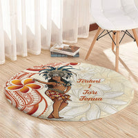 Heiva i Tahiti Round Carpet Ori Tahitian Dance Tiare Maori LT14 - Polynesian Pride