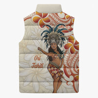 Heiva i Tahiti Sleeveless Puffer Jacket Ori Tahitian Dance Tiare Maori LT14 - Polynesian Pride