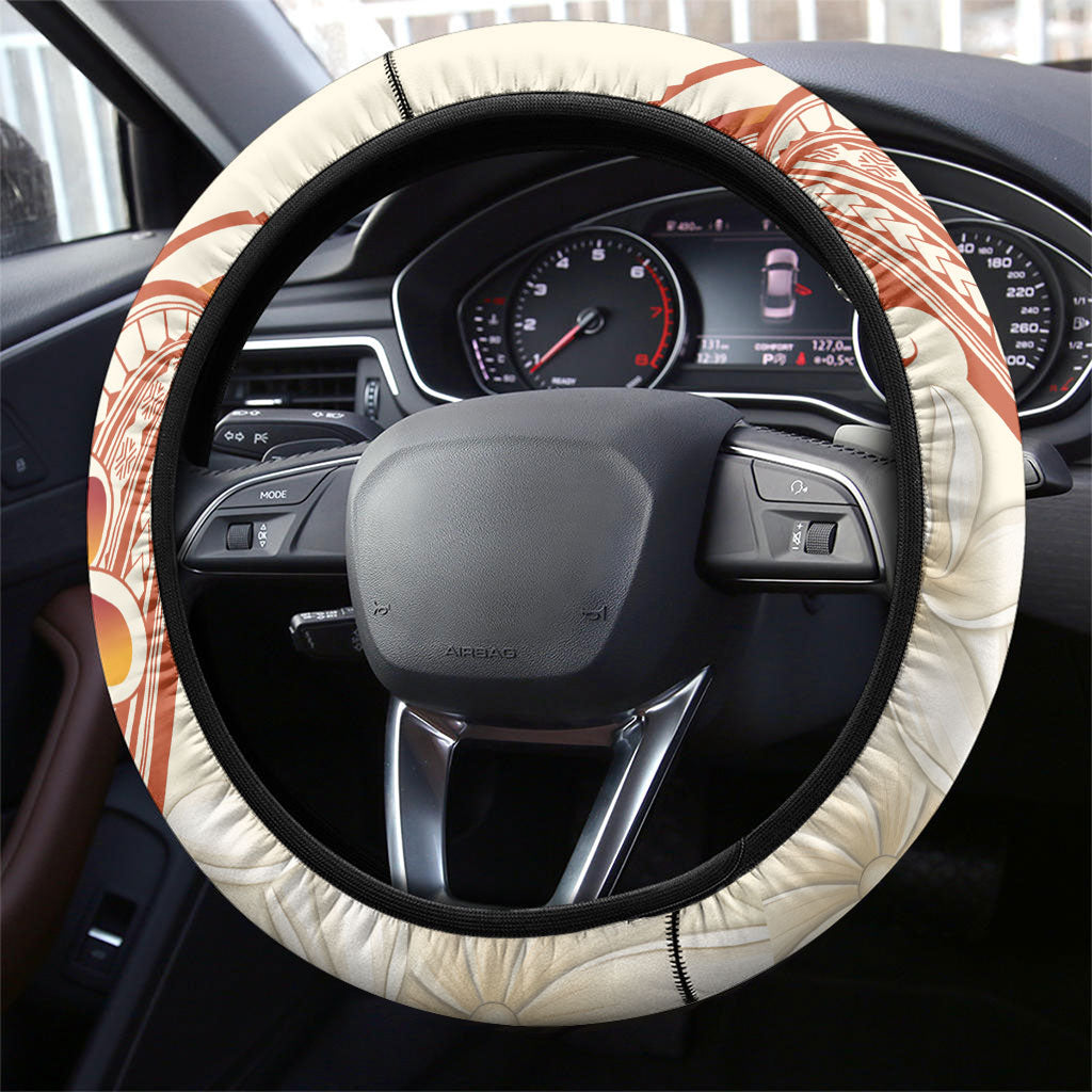 Heiva i Tahiti Steering Wheel Cover Ori Tahitian Dance Tiare Maori LT14 - Polynesian Pride