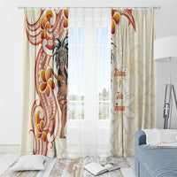 Heiva i Tahiti Window Curtain Ori Tahitian Dance Tiare Maori LT14 - Polynesian Pride