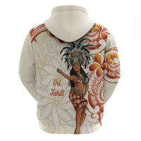 Heiva i Tahiti Zip Hoodie Ori Tahitian Dance Tiare Maori