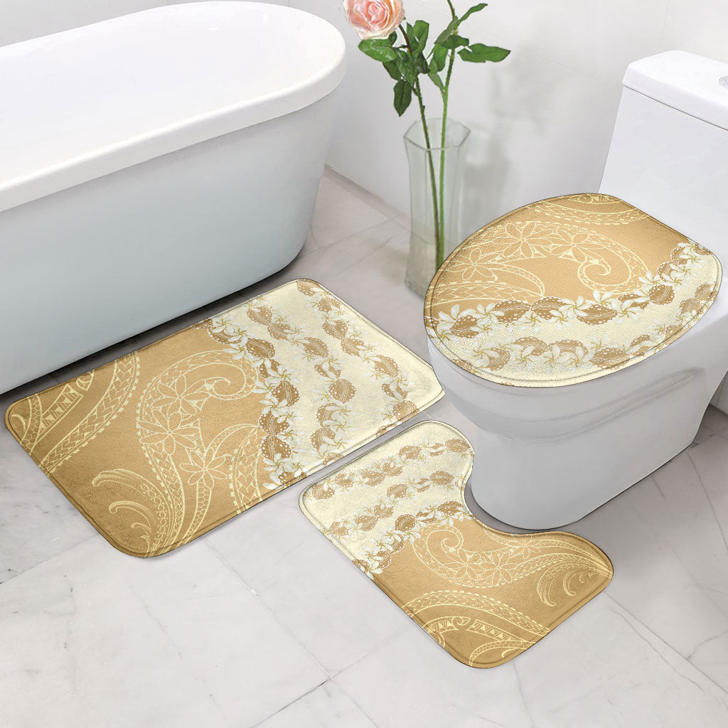 Heiva i Tahiti Bathroom Set Tahitian Tiare Maori Cowrie Lei Brown LT14 - Polynesian Pride