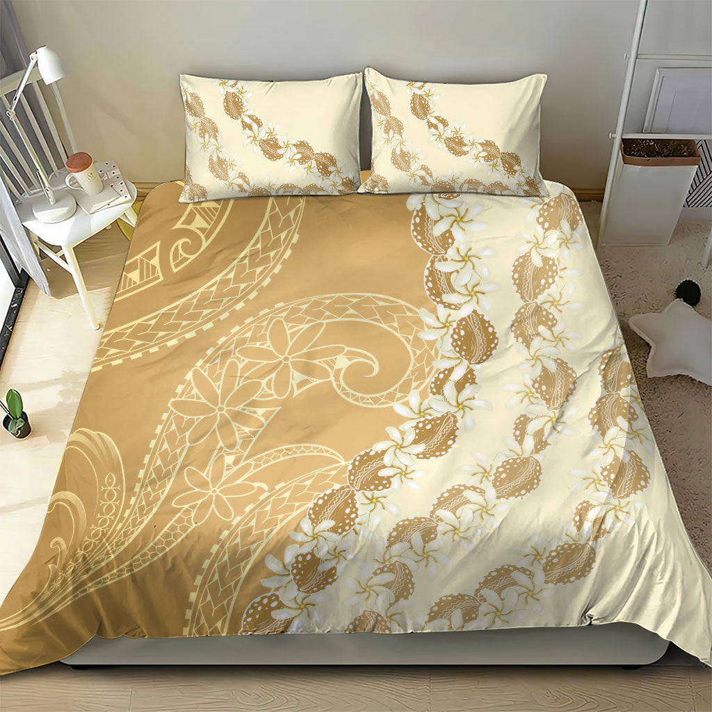 Heiva i Tahiti Bedding Set Tahitian Tiare Maori Cowrie Lei Brown LT14 - Polynesian Pride