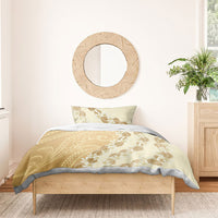 Heiva i Tahiti Bedding Set Tahitian Tiare Maori Cowrie Lei Brown LT14 - Polynesian Pride