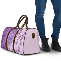 Heiva i Tahiti Travel Bag Tahitian Tiare Maori Cowrie Lei Purple