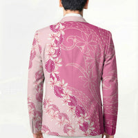 Heiva i Tahiti Blazer Tahitian Tiare Maori Cowrie Lei Pink LT14 - Polynesian Pride