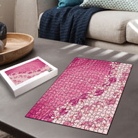 Heiva i Tahiti Puzzle Tahitian Tiare Maori Cowrie Lei Pink LT14 - Polynesian Pride