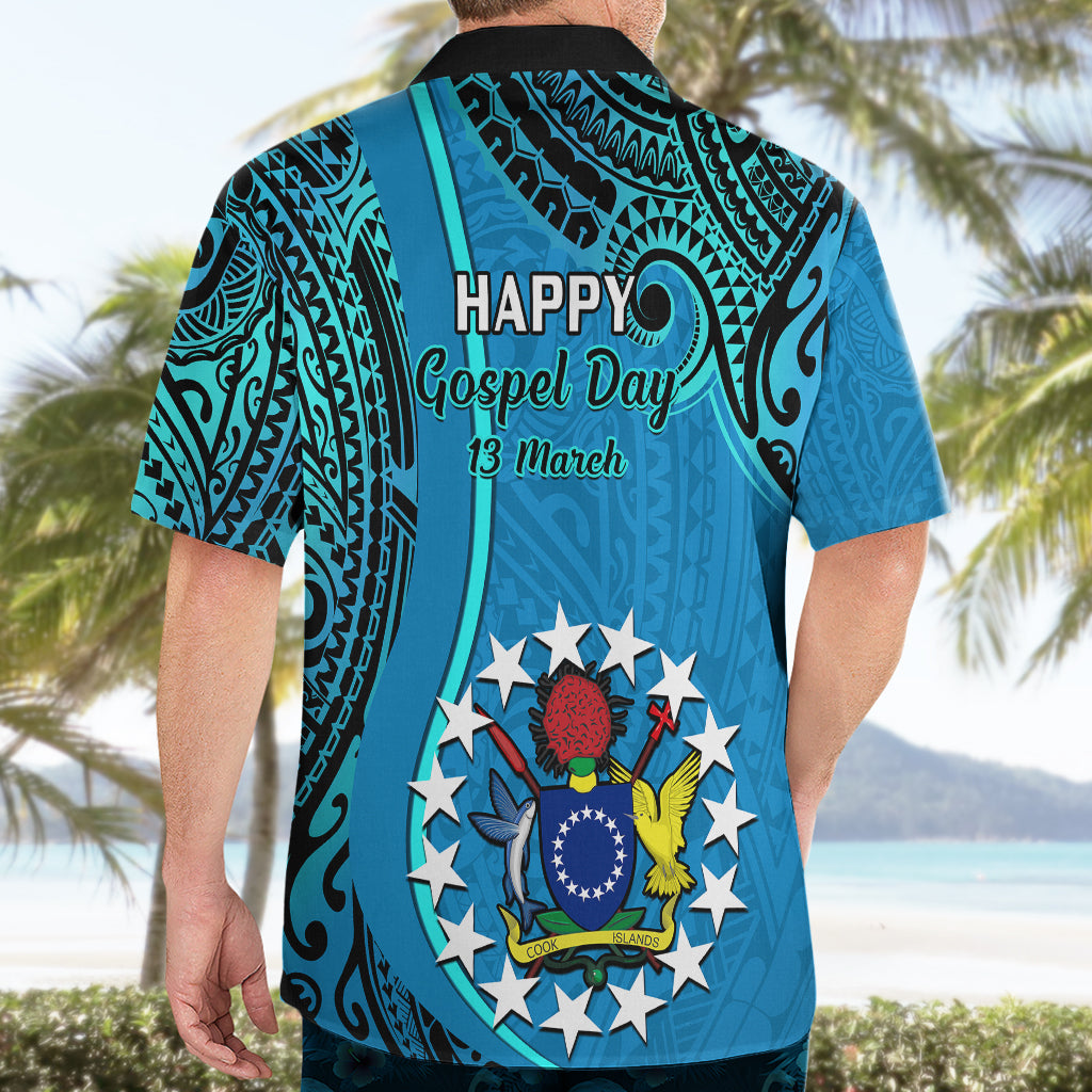 13 March Penrhyn Island Gospel Day Hawaiian Shirt Cook Islands Tribal Pattern LT14 - Polynesian Pride