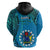 13 March Penrhyn Island Gospel Day Hoodie Cook Islands Tribal Pattern LT14 - Polynesian Pride