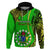 25 May Palmerston Island Gospel Day Hoodie Cook Islands Tribal Pattern LT14 Pullover Hoodie Green - Polynesian Pride