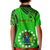 21 July Mitiaro Island Gospel Day Kid Polo Shirt Cook Islands Tribal Pattern LT14 - Polynesian Pride