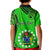 Personalised 21 July Mitiaro Island Gospel Day Kid Polo Shirt Cook Islands Tribal Pattern LT14 - Polynesian Pride