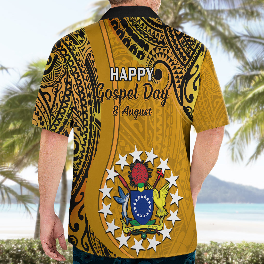 8 August Manihiki Island Gospel Day Hawaiian Shirt Cook Islands Tribal Pattern LT14 - Polynesian Pride