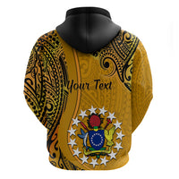 Custom 8 August Manihiki Island Gospel Day Hoodie Cook Islands Tribal Pattern LT14 - Polynesian Pride