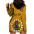 Personalised 8 August Manihiki Island Gospel Day Hoodie Dress Cook Islands Tribal Pattern LT14 - Polynesian Pride