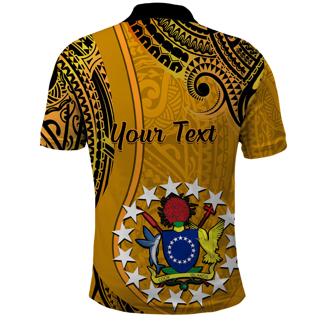 Custom 8 August Manihiki Island Gospel Day Polo Shirt Cook Islands Tribal Pattern LT14 - Polynesian Pride
