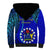 8 December Pukapuka Island Gospel Day Sherpa Hoodie Cook Islands Tribal Pattern LT14 - Polynesian Pride