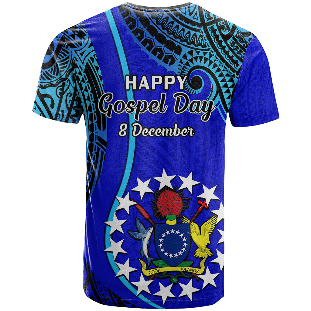 8 December Pukapuka Island Gospel Day T Shirt Cook Islands Tribal Pattern LT14 - Polynesian Pride