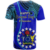 8 December Pukapuka Island Gospel Day T Shirt Cook Islands Tribal Pattern LT14 - Polynesian Pride