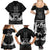 New Zealand Silver Fern Rugby Family Matching Summer Maxi Dress and Hawaiian Shirt Haka Dance With Aotearoa Maori Pattern