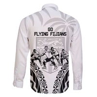 Fiji Tapa Rugby Family Matching Mermaid Dress and Hawaiian Shirt Cibi Dance With Fijian Pattern