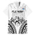 Fiji Tapa Rugby Family Matching Off The Shoulder Long Sleeve Dress and Hawaiian Shirt Cibi Dance With Fijian Pattern