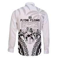 Fiji Tapa Rugby Family Matching Off Shoulder Short Dress and Hawaiian Shirt Cibi Dance With Fijian Pattern