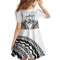 Fiji Tapa Rugby Family Matching Tank Maxi Dress and Hawaiian Shirt Cibi Dance With Fijian Pattern