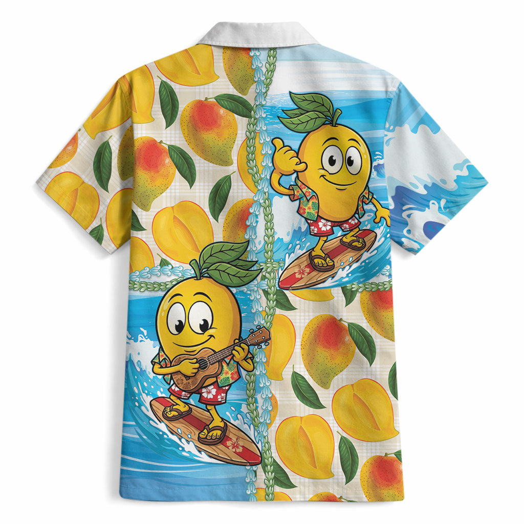 Aloha Hawaii Summer Hawaiian Shirt Hawaiian Lei Surfing Mango Palaka Motifs