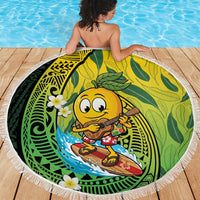 Hawaii Surfing Mango Beach Blanket Manako Polynesian Fish Hook