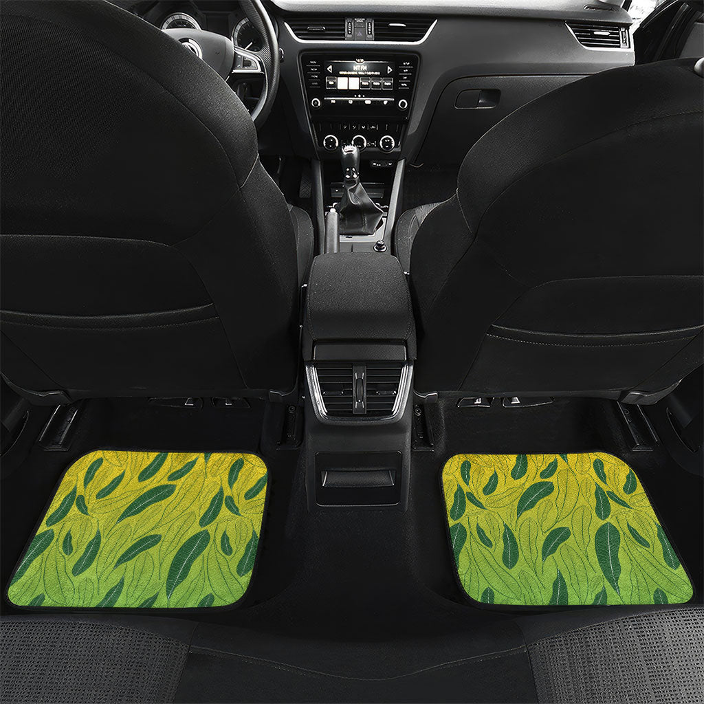 Hawaii Surfing Mango Car Mats Manako Polynesian Fish Hook