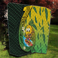 Hawaii Surfing Mango Quilt Manako Polynesian Fish Hook