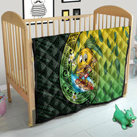 Hawaii Surfing Mango Quilt Manako Polynesian Fish Hook
