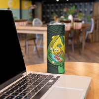 Hawaii Surfing Mango Skinny Tumbler Manako Polynesian Fish Hook