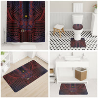 Filipino Barong Tagalog Inspired Bathroom Set Mabuhay Philippines Festival Polynesian Pattern LT14 - Polynesian Pride